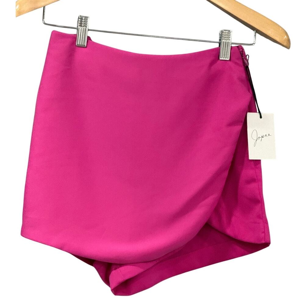 Skort Hot Pink Wrap Mini Skirt Shorts Barbiecore Pickleball Tennis NWT Size S